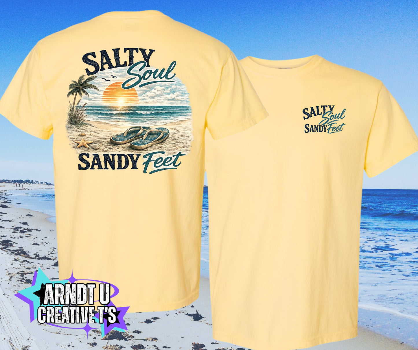 Salty Soul Sandy Feet Flip Flops