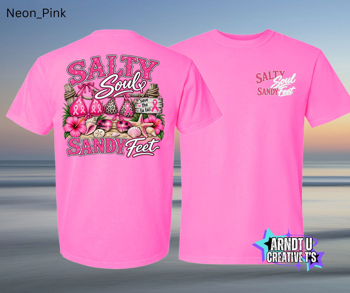 Salty Soul Sandy Feet Save Ta Tas Breast Cancer Awareness