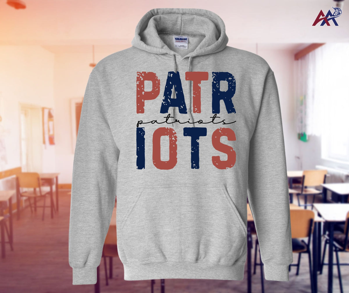 Patriots Block Letters Adult