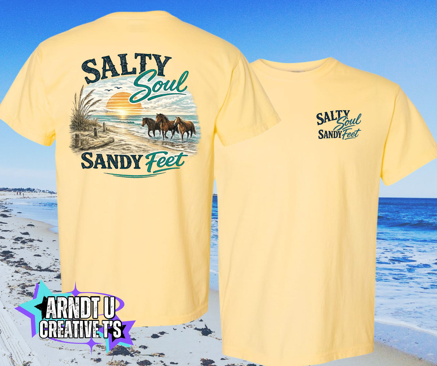 Salty Soul Sandy Feet Corolla Horses