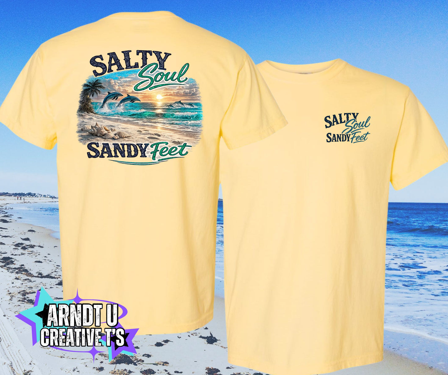 Salty Soul Sandy Feet Dolphins