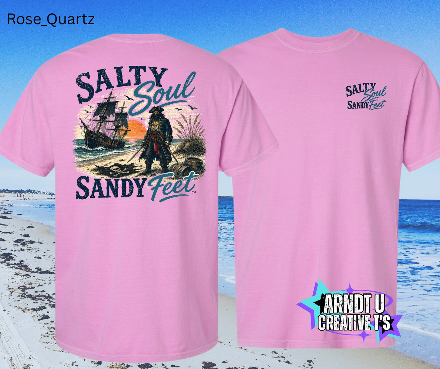 Salty Soul Sandy Feet Pirates