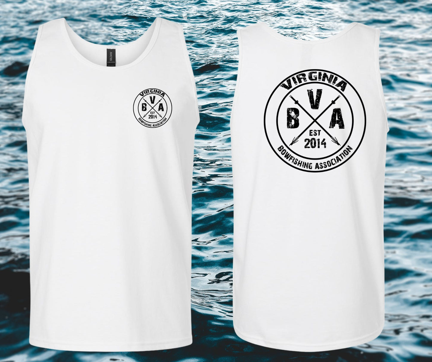 Virginia Bowfishing Assoc. Unisex Tank Tops