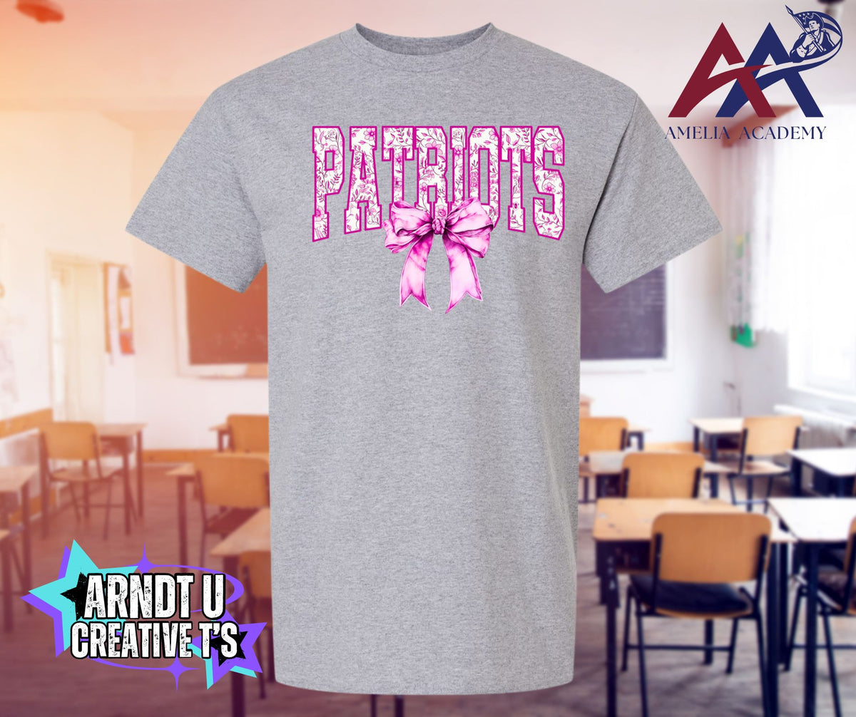 Patriots Pink Bow