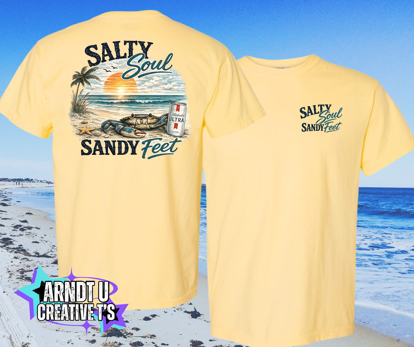 Salty Soul Sandy Feet Crabby with a MU