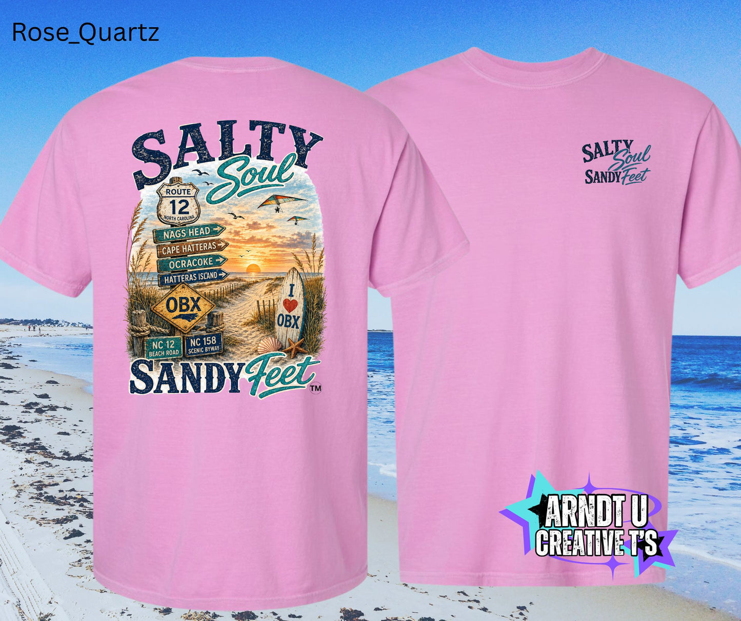 Salty Soul Sandy Feet Road Signs