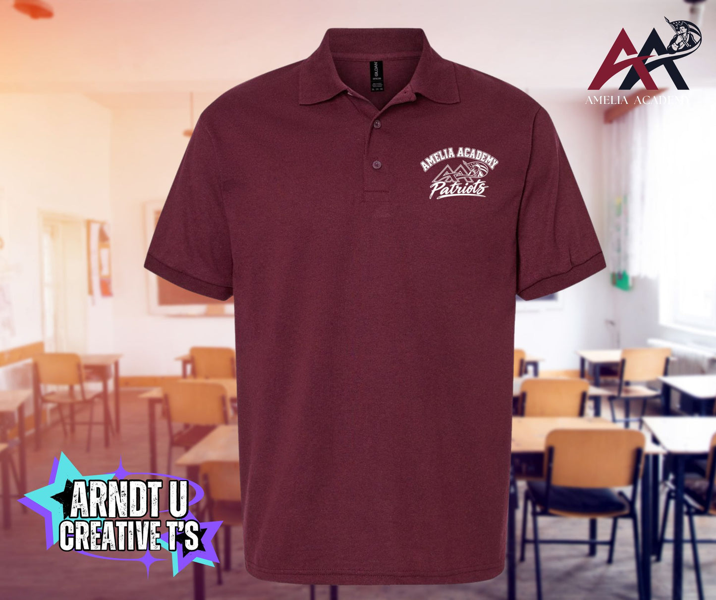 Youth New Design Gildan DryBlend Jersey Polo