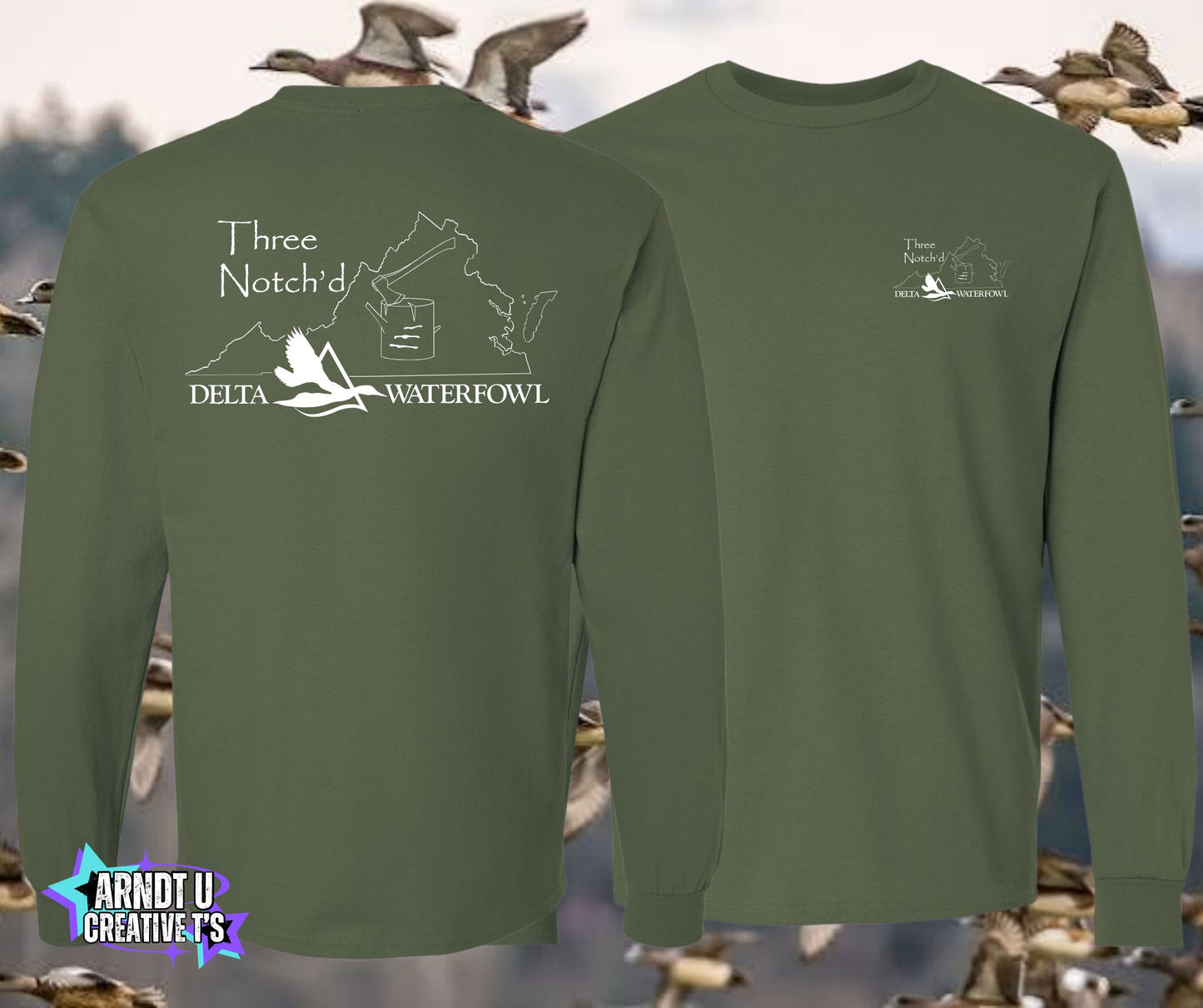 Three Notch'd Long Sleeve