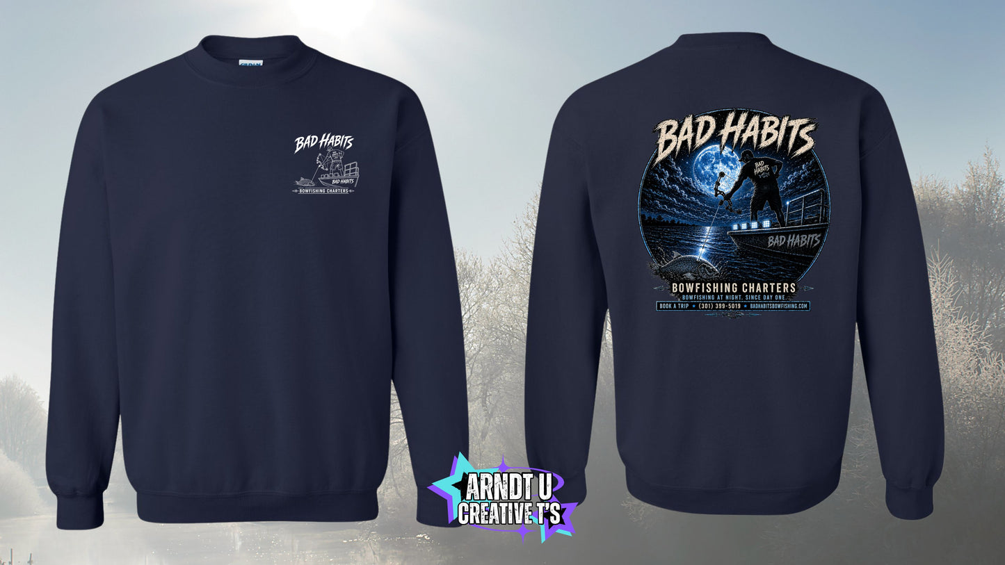 Bad Habits Crewneck Sweatshirt