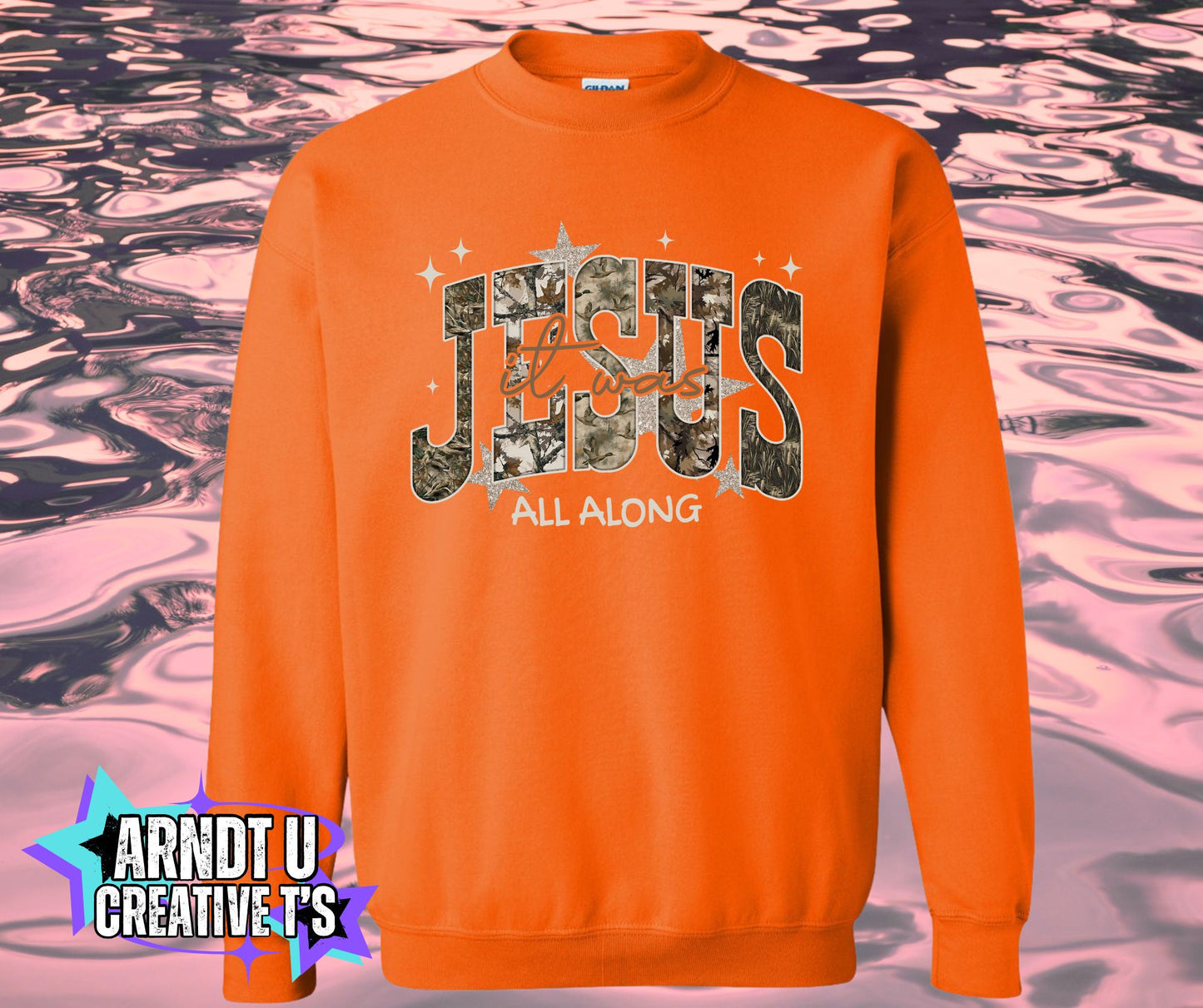 Jesus All Along Camo