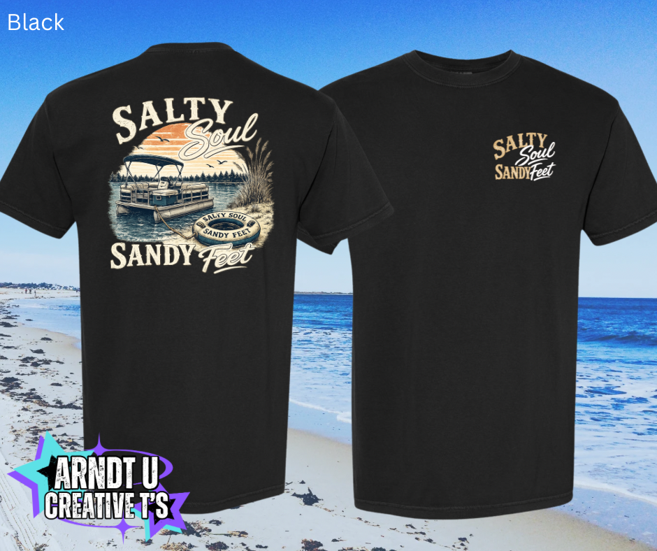 Salty Soul Sandy Feet Pontoon
