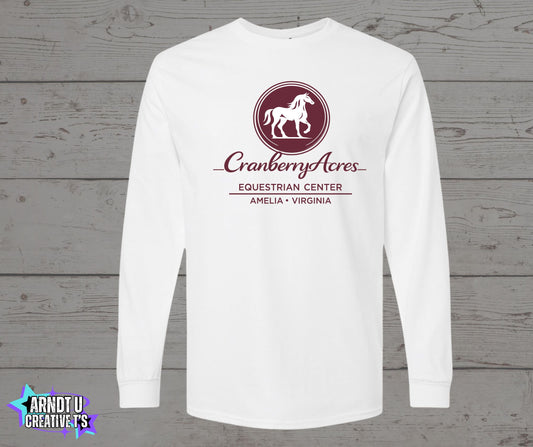 Cranberry Acres Long Sleeve Front Only