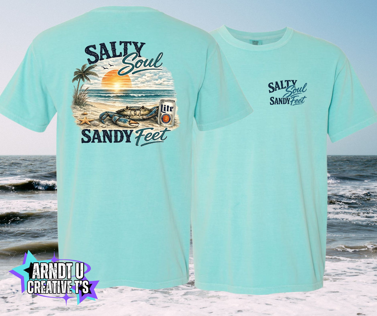 Salty Soul Sandy Feet Crabby With a ML