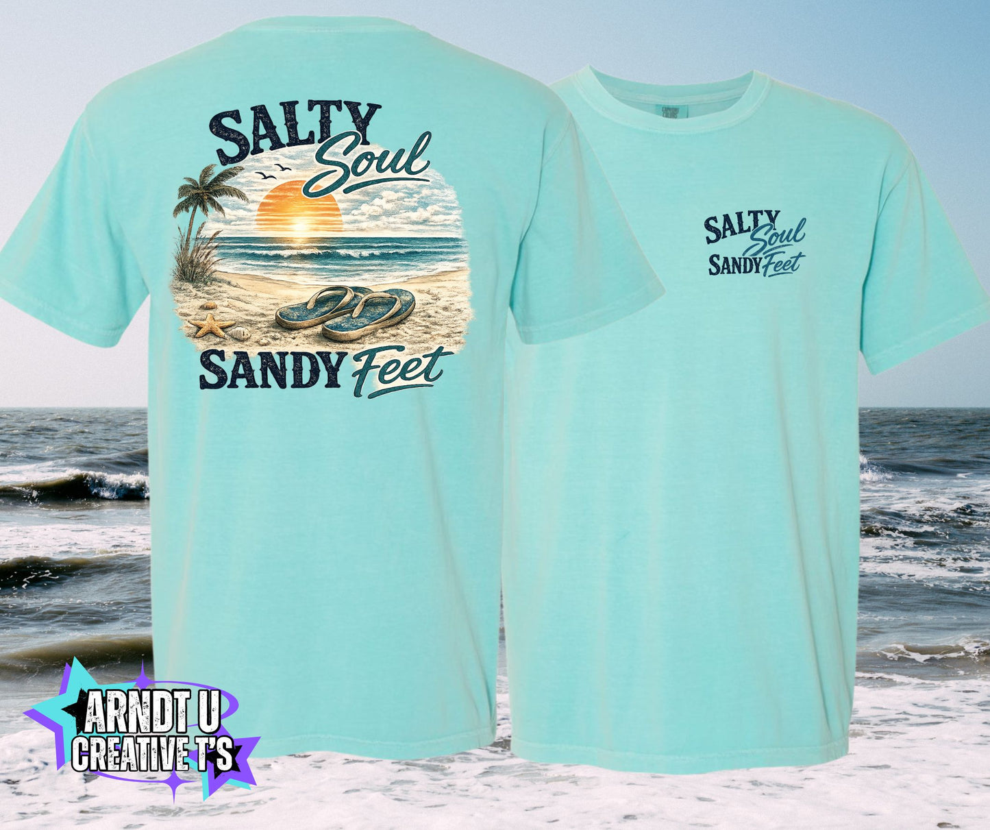 Salty Soul Sandy Feet Flip Flops