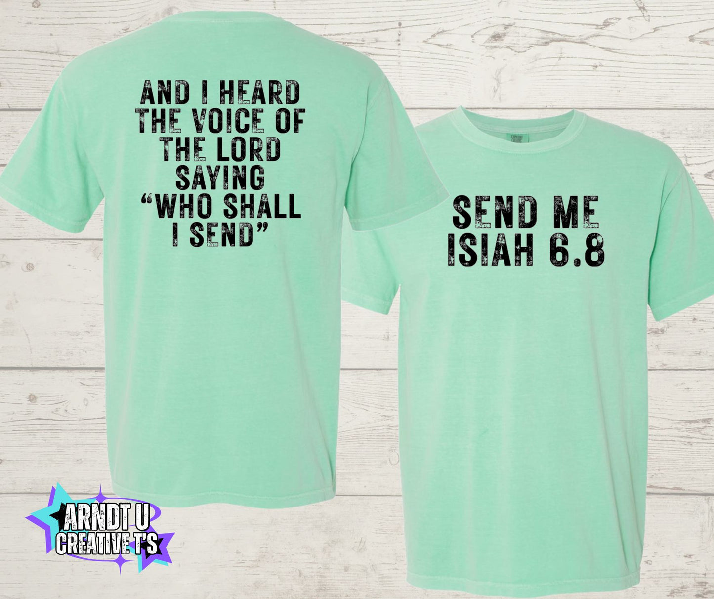 And I Heard a Voice Isiah 6.8