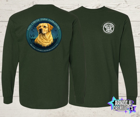 Full Circle Labradors Yellow Lab Long Sleeve