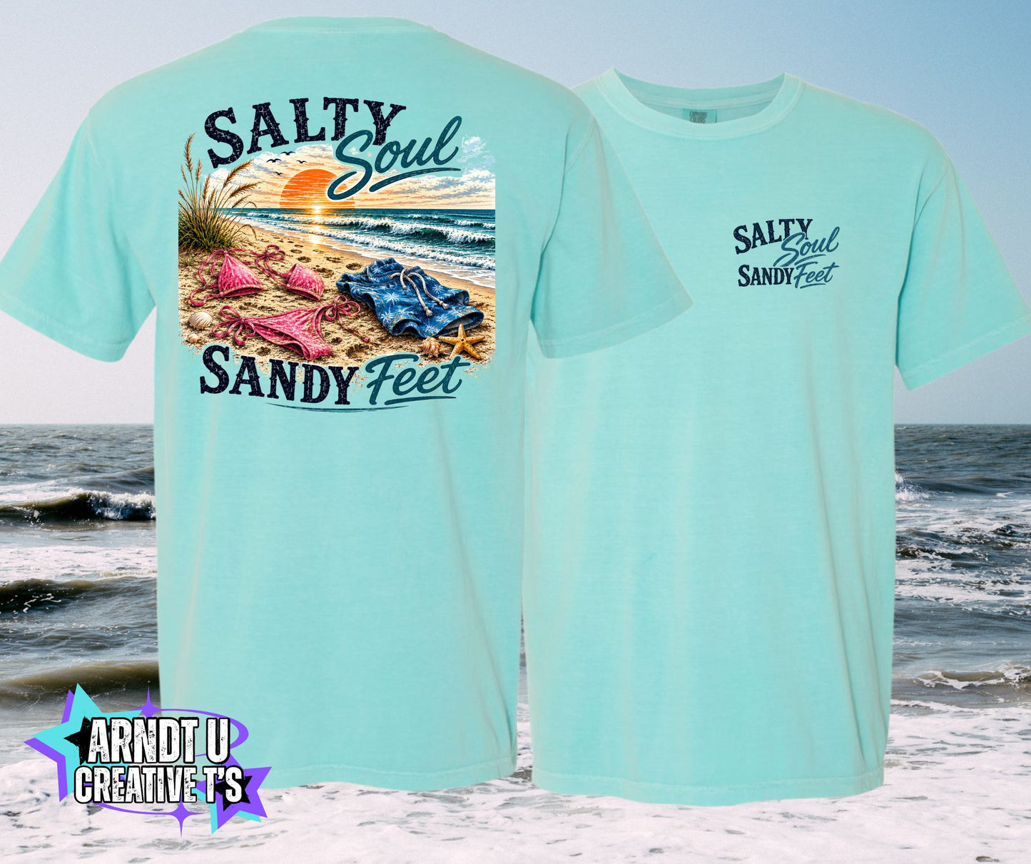 Salty Soul Sandy Feet Skinny Dipping