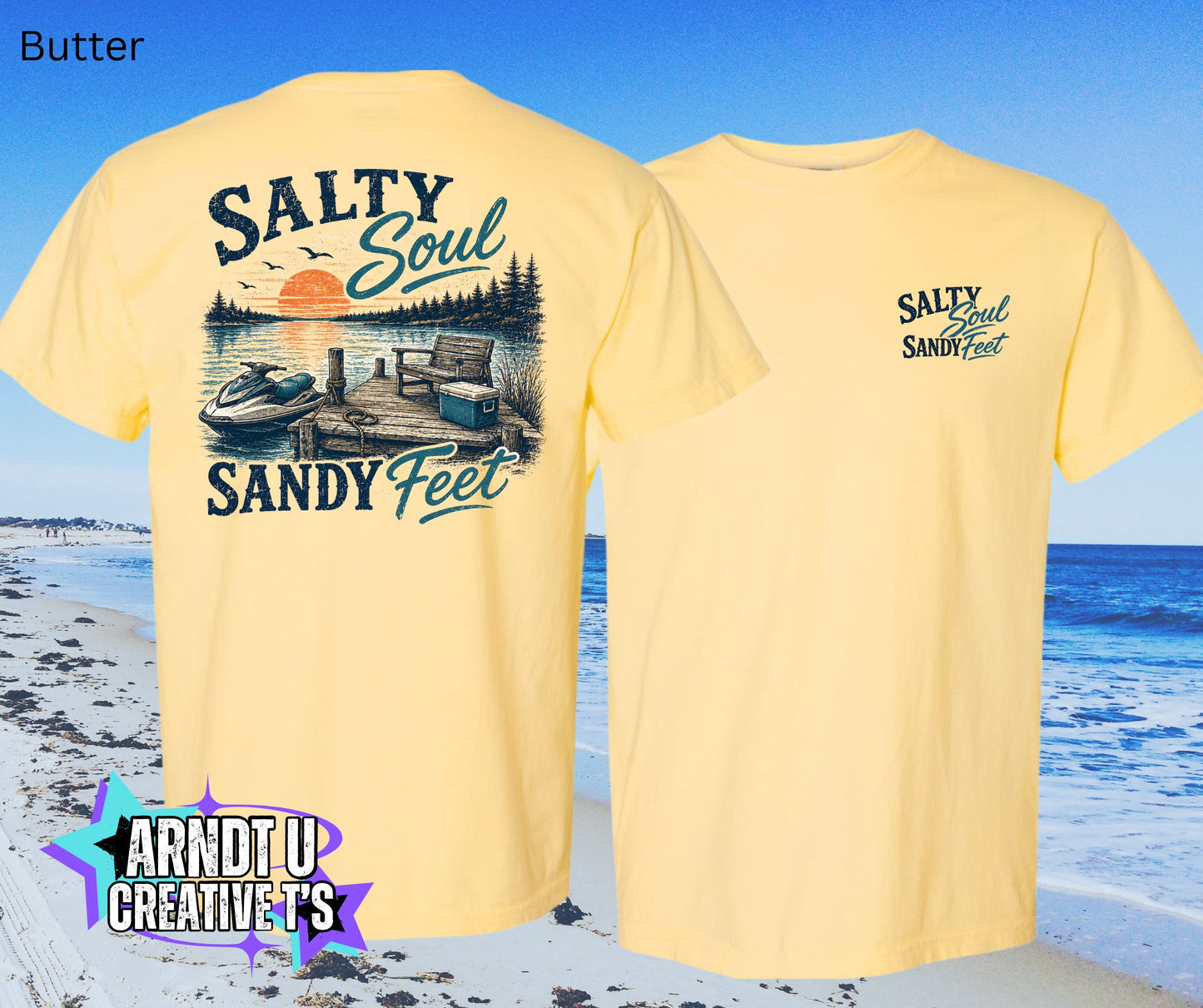 Salty Soul Sandy Feet Jet Ski Docked