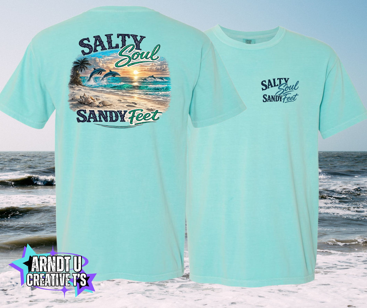 Salty Soul Sandy Feet Dolphins