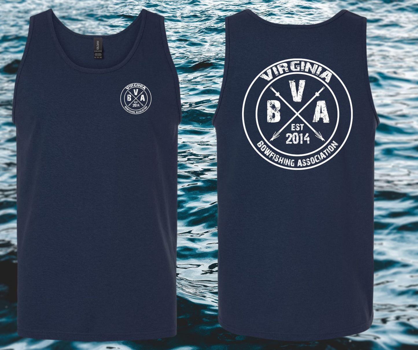 Virginia Bowfishing Assoc. Unisex Tank Tops