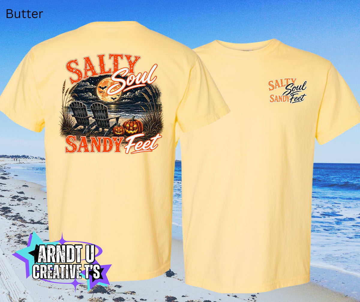 Salty Soul Sandy Feet Halloween on The Beach