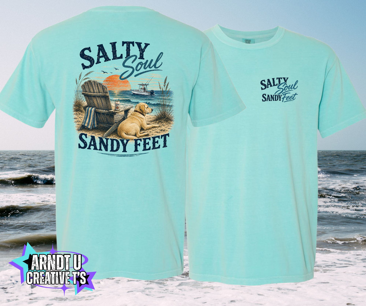 Salty Soul Sandy Feet Yellow Lab