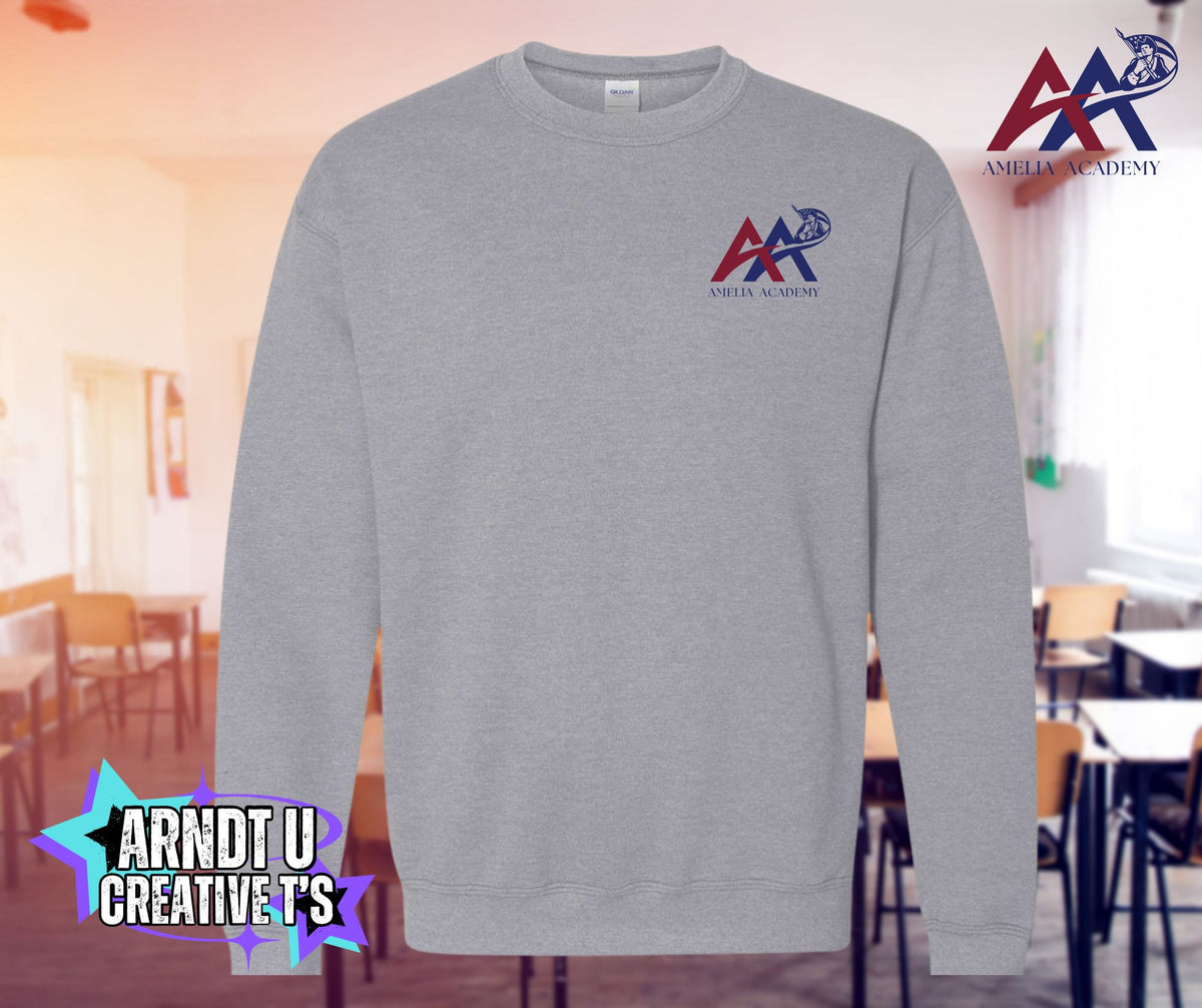 Amelia Academy Left Chest Logo