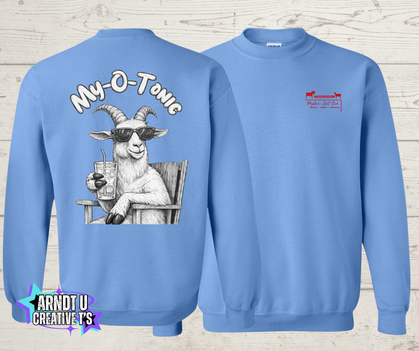 Mason Dixon Myotonic Goat Club My-O-Tonic Crewneck Sweatshirt