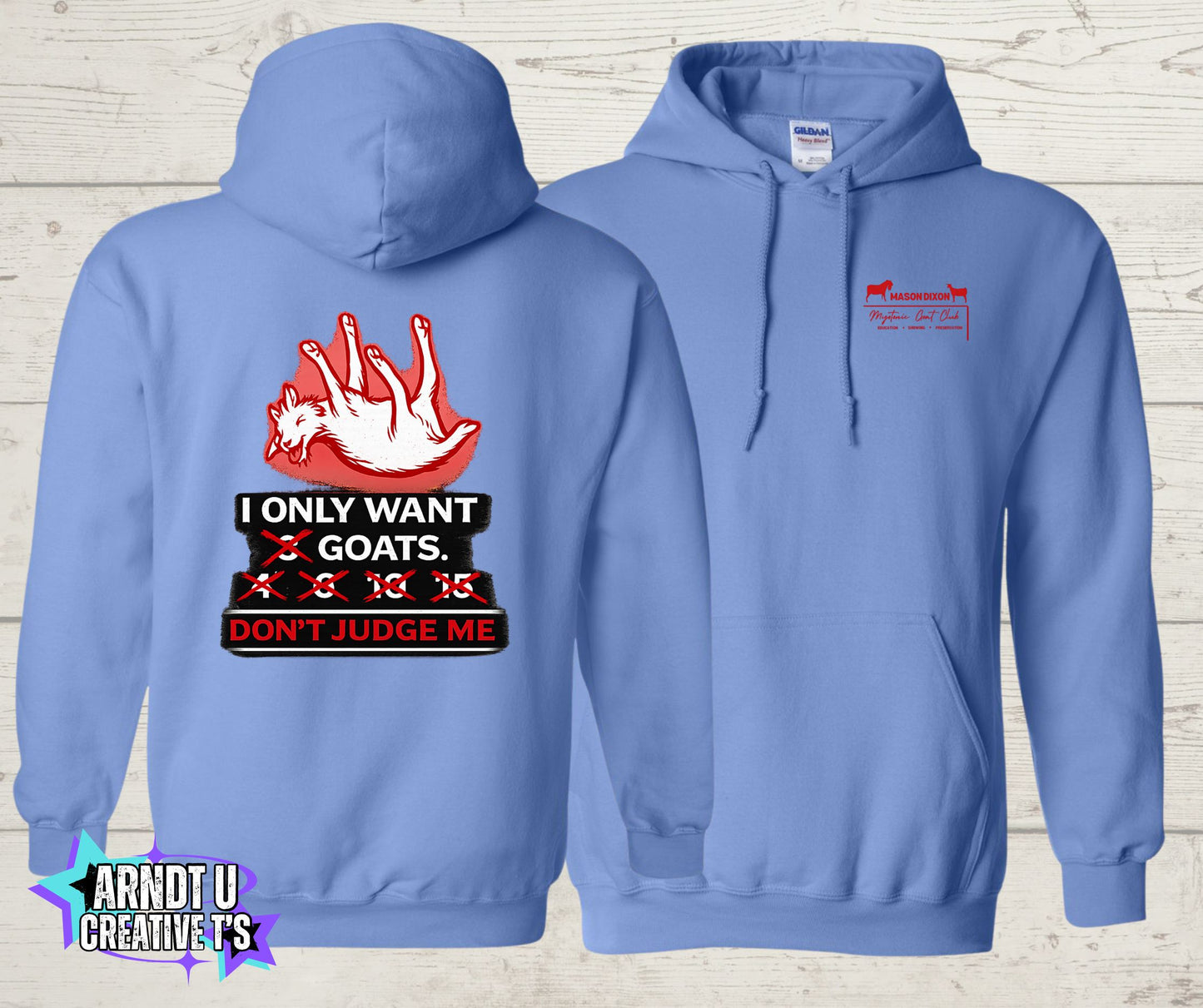 Mason Dixon Myotonic Goat Club Hoodies