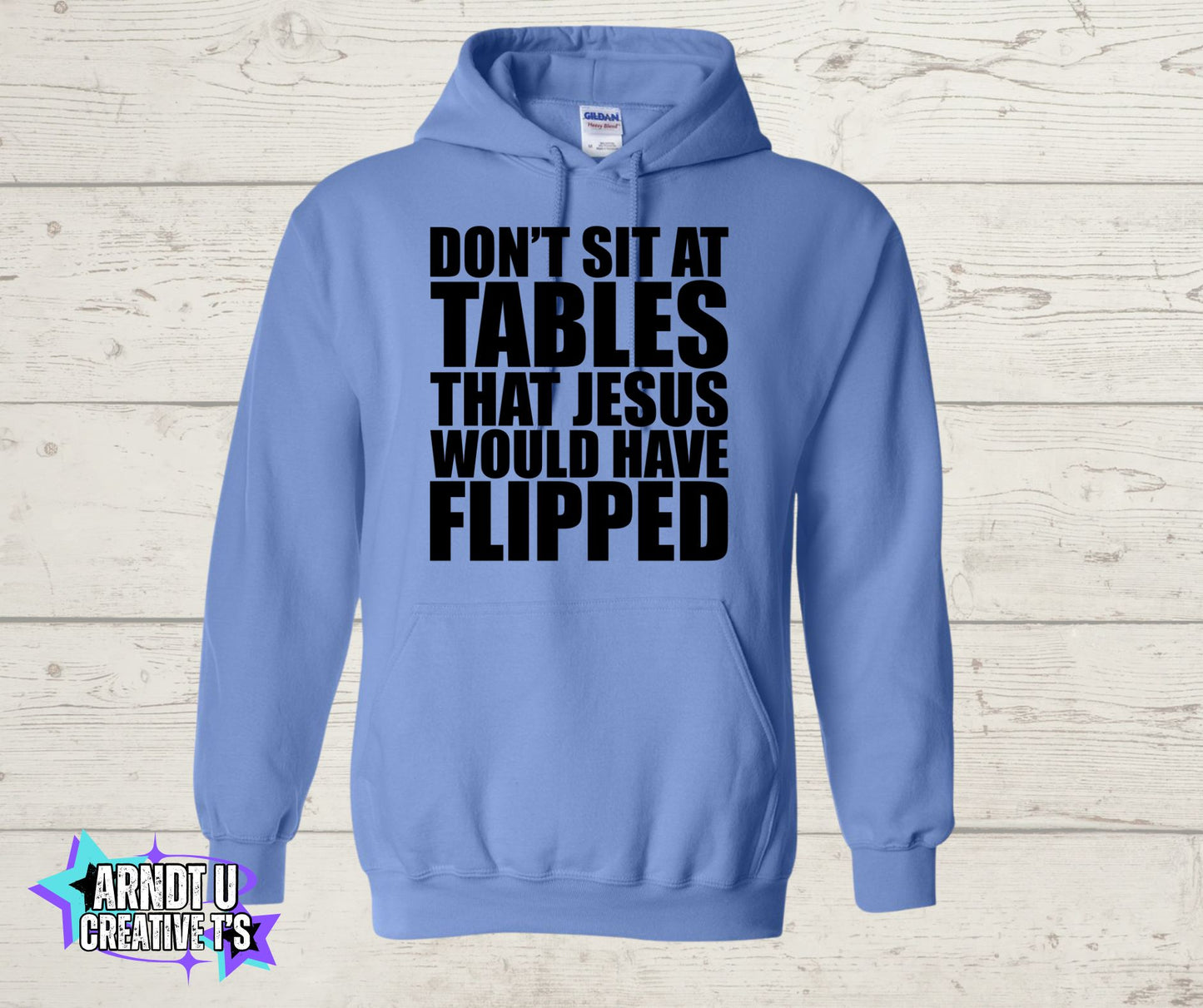 Don't Sit at Tables Jesus Would Have Flipped