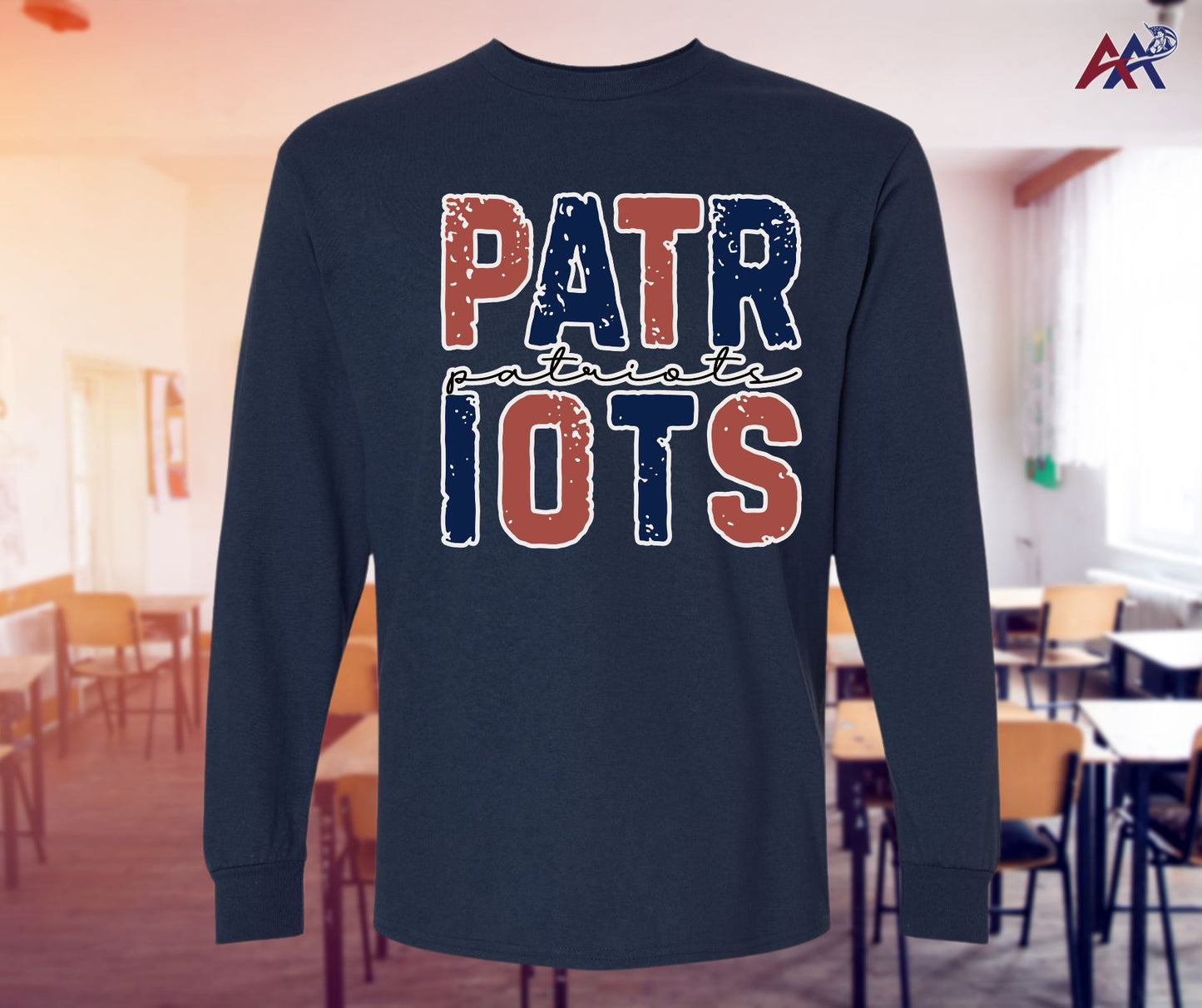 Patriots Block Letters Adult