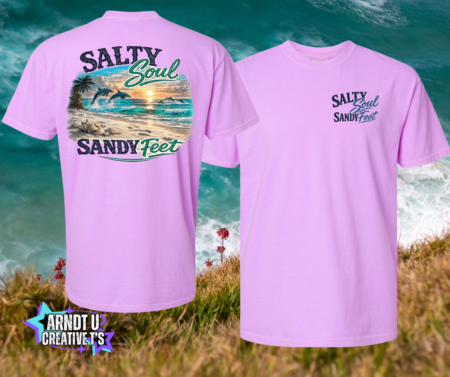 Salty Soul Sandy Feet Dolphins