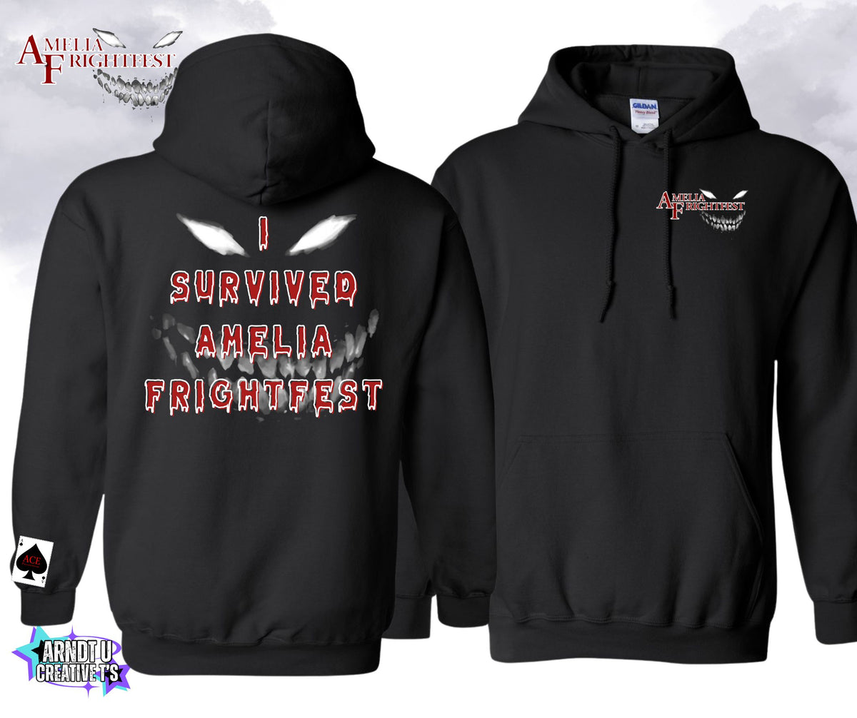 I Survived Amelia Frightfest 2025 Logo