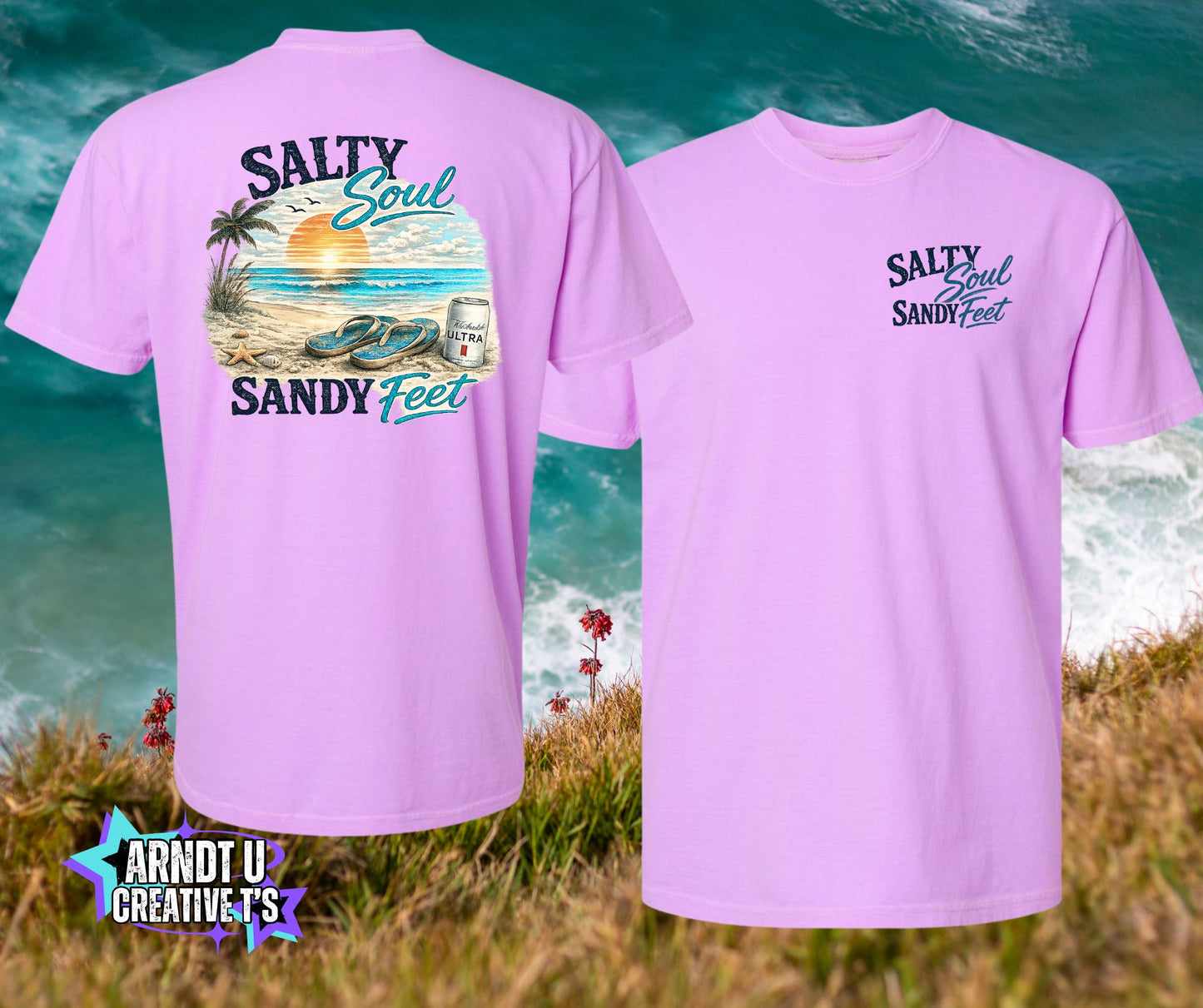 Salty Soul Sandy Feet Flips Flops & a MU