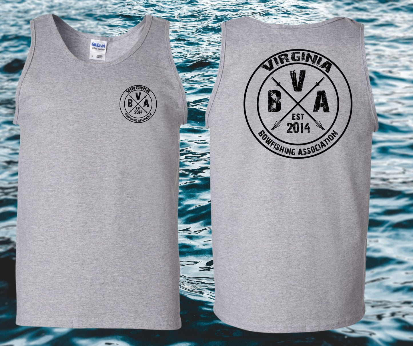 Virginia Bowfishing Assoc. Unisex Tank Tops