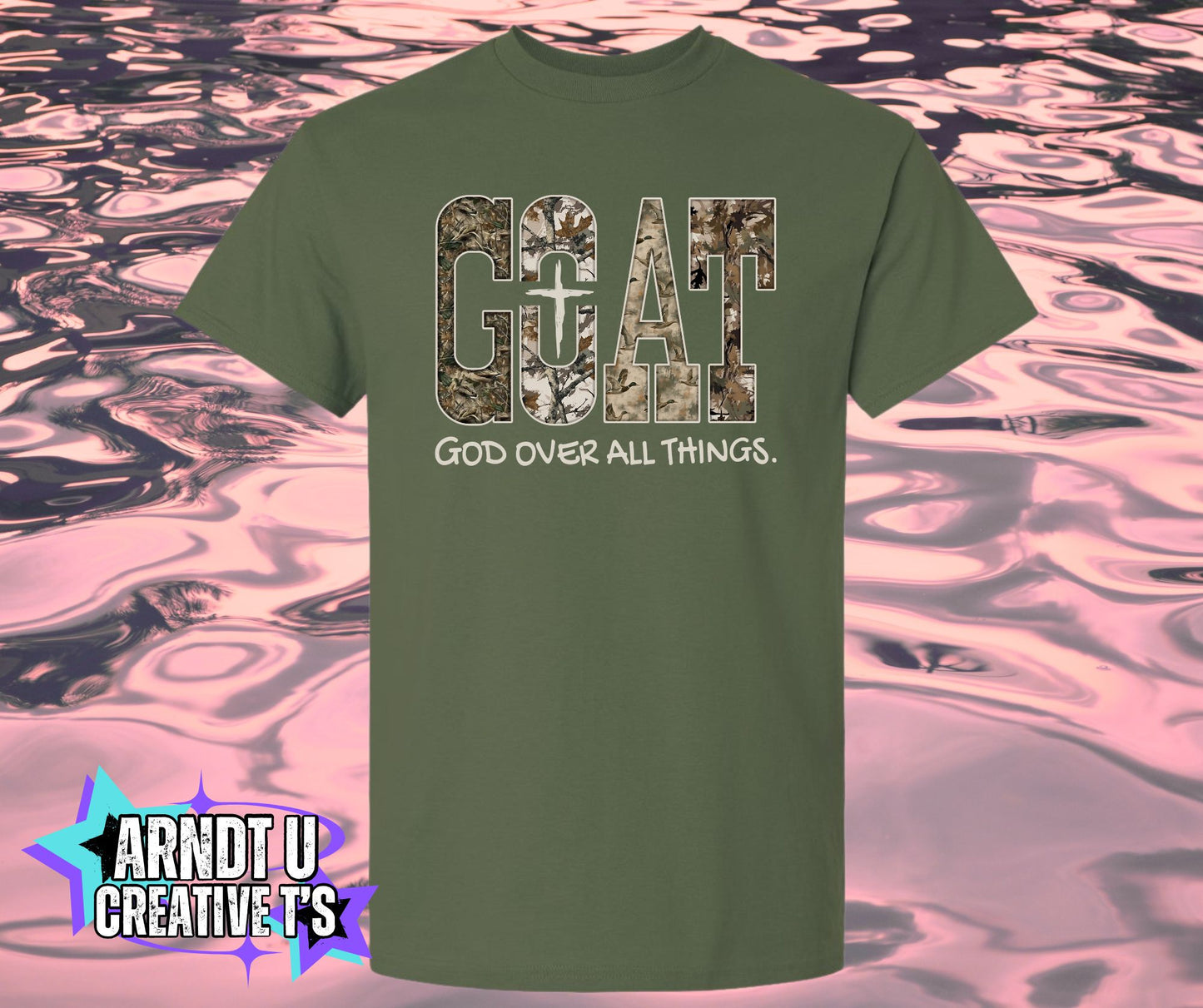 GOAT God Over All Things Camo