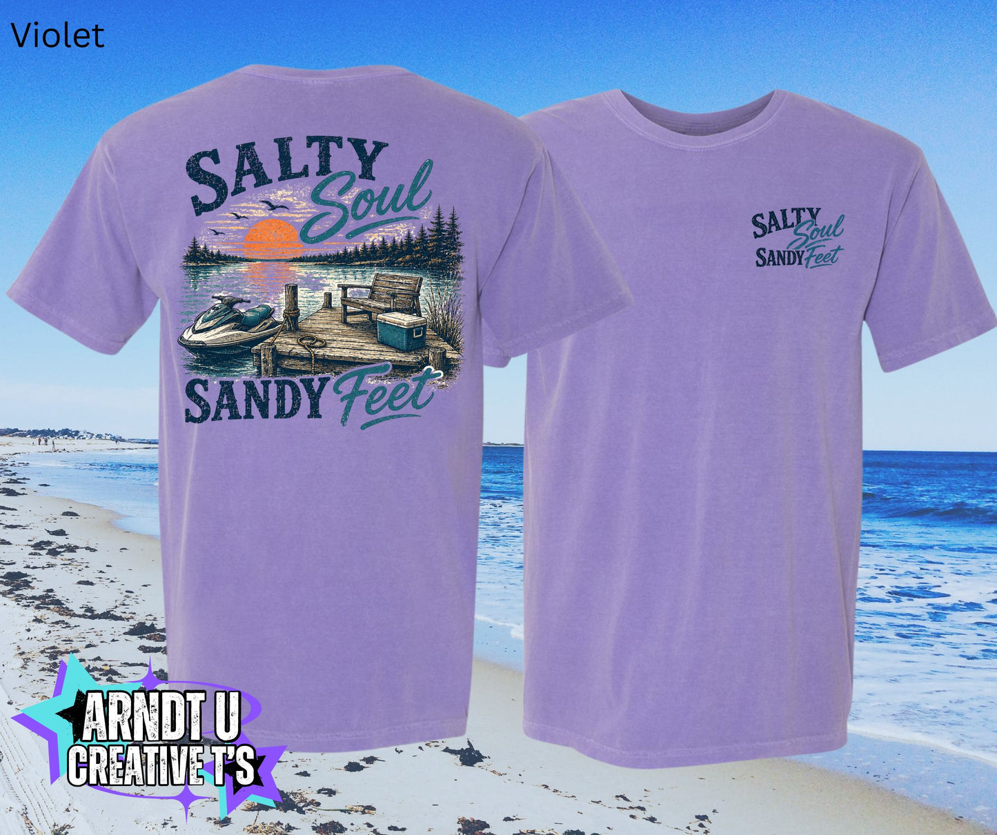 Salty Soul Sandy Feet Jet Ski Docked