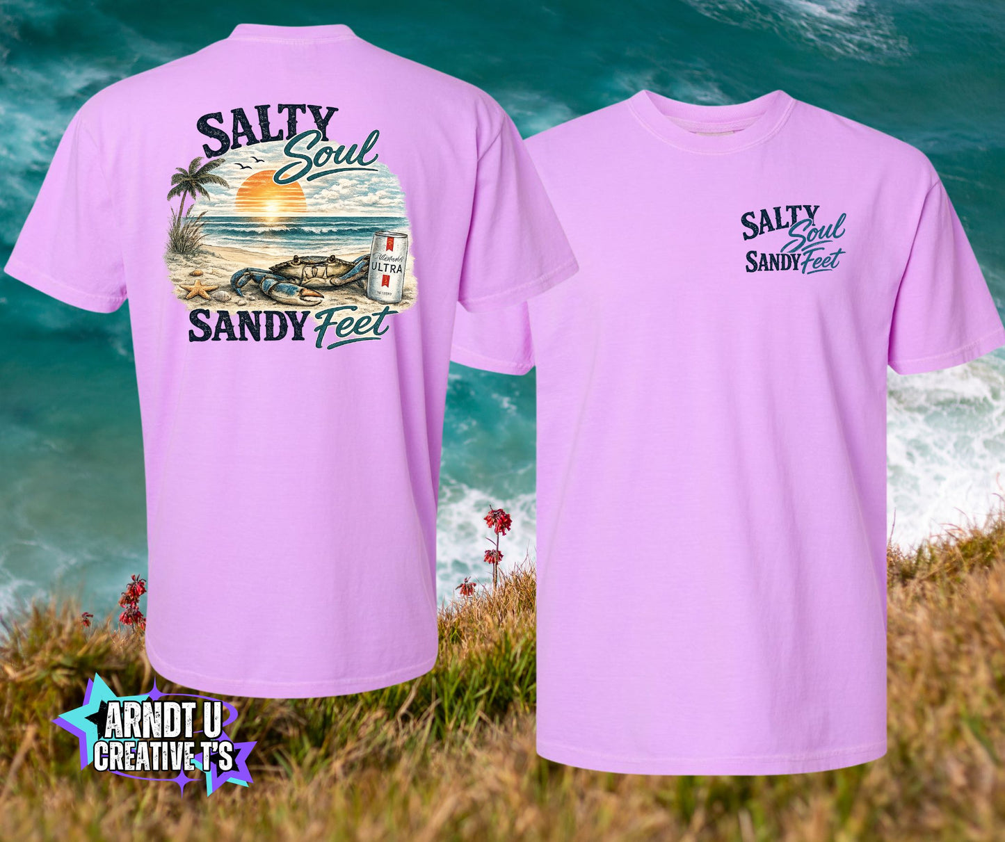 Salty Soul Sandy Feet Crabby with a MU