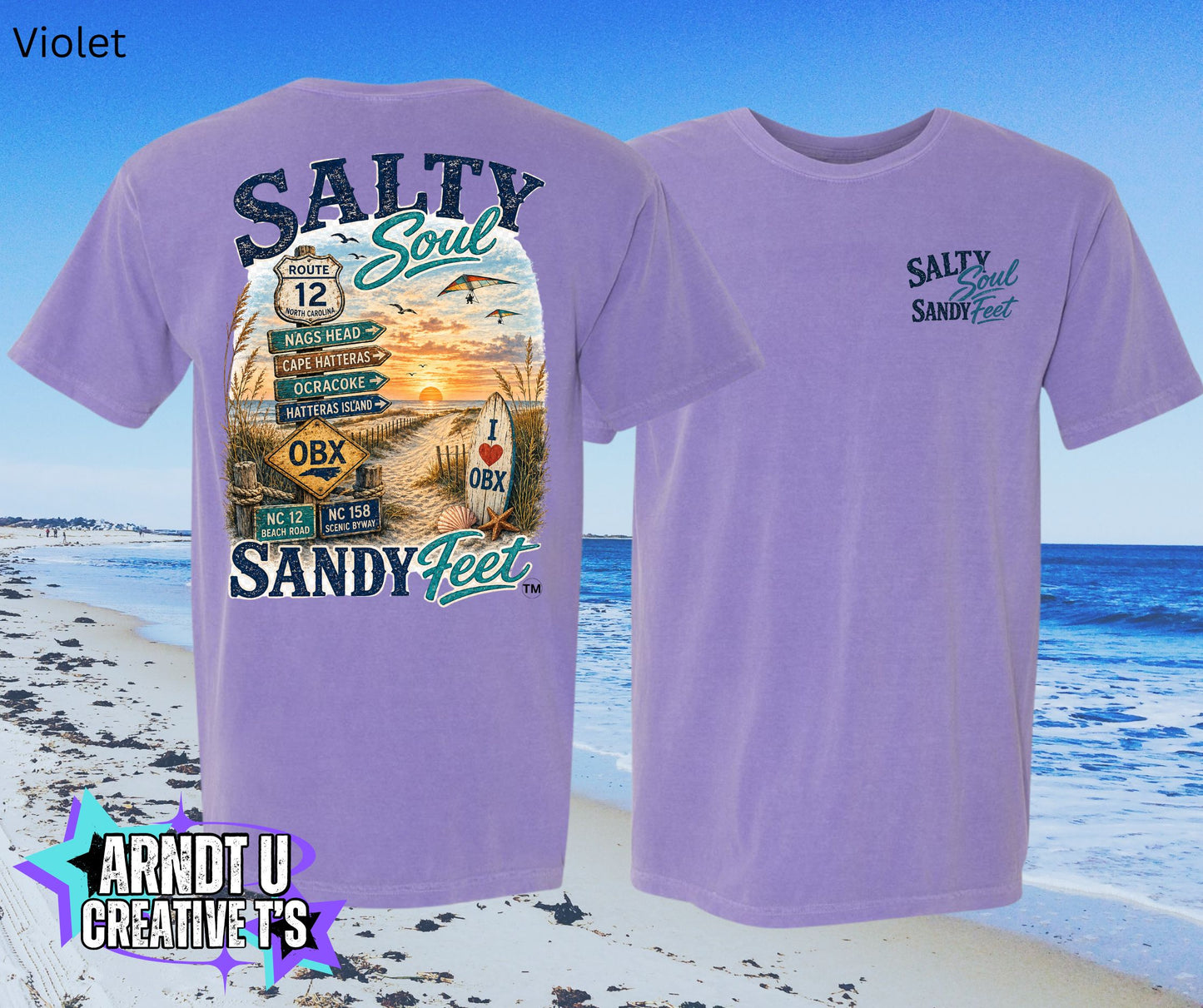 Salty Soul Sandy Feet Road Signs
