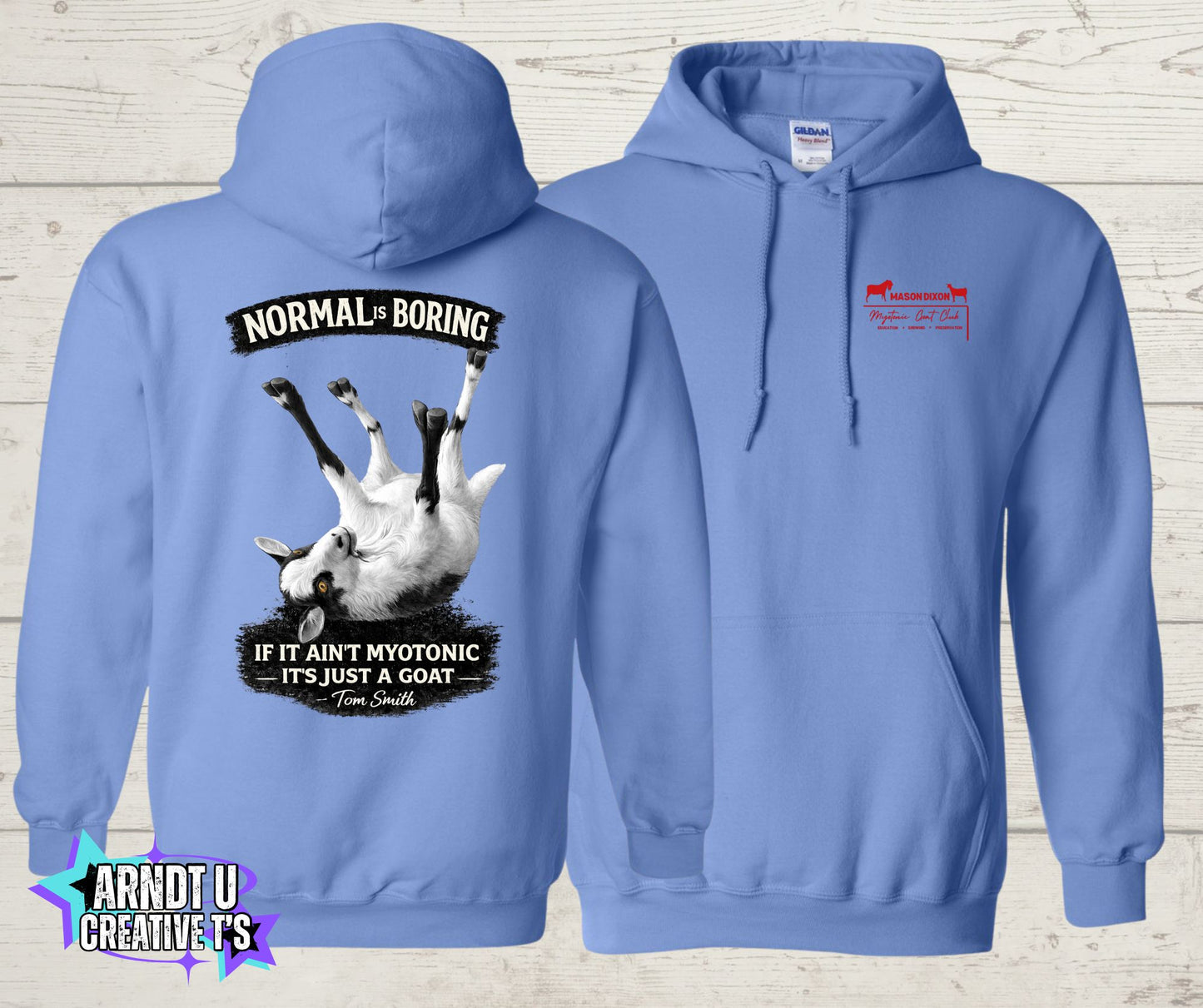 Normal Is Boring Hoodies