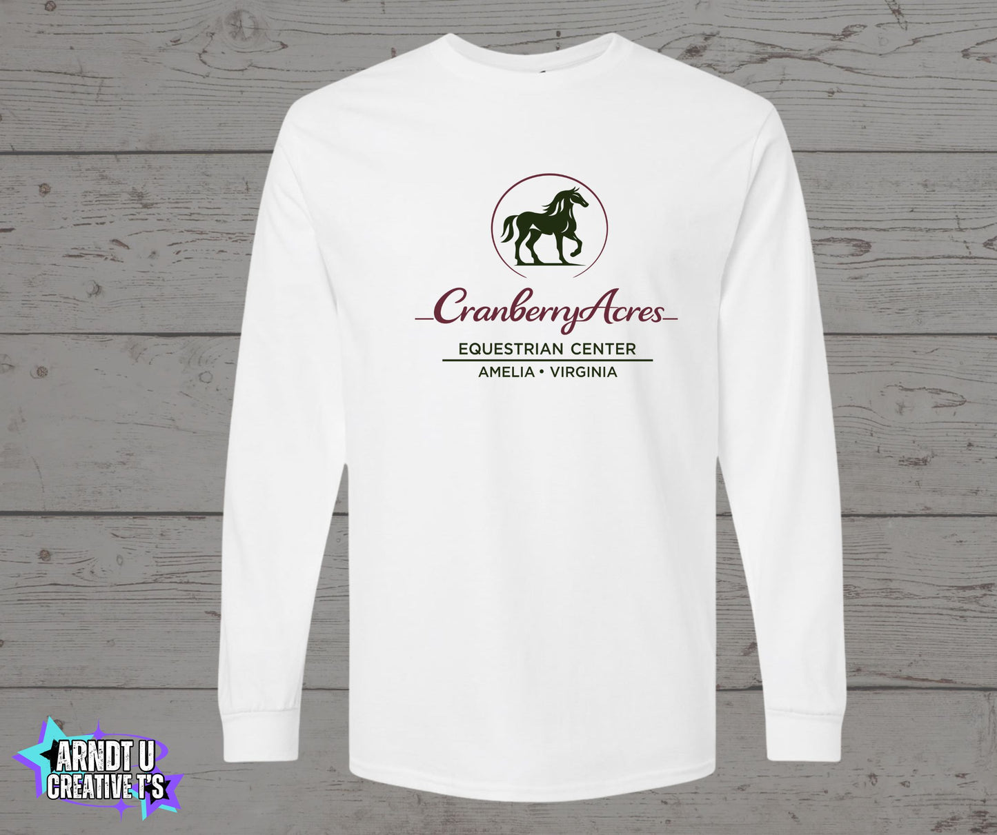 Cranberry Acres Long Sleeve Front Only