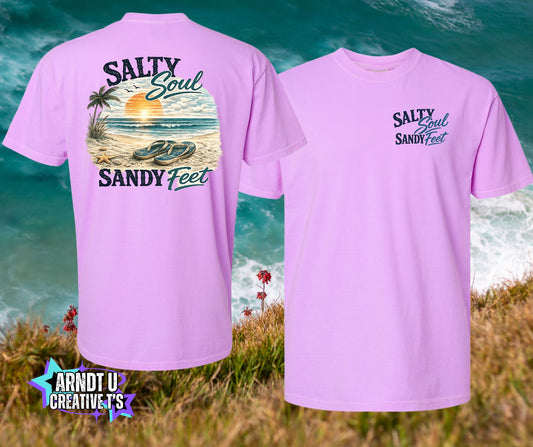 Salty Soul Sandy Feet Flip Flops