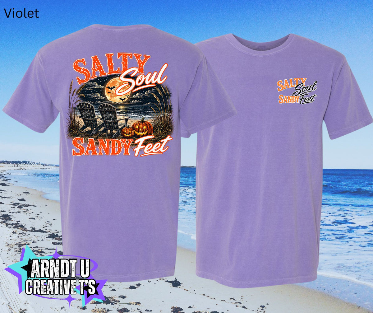 Salty Soul Sandy Feet Halloween on The Beach