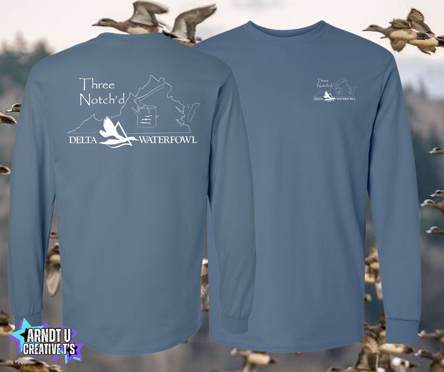 Three Notch'd Long Sleeve