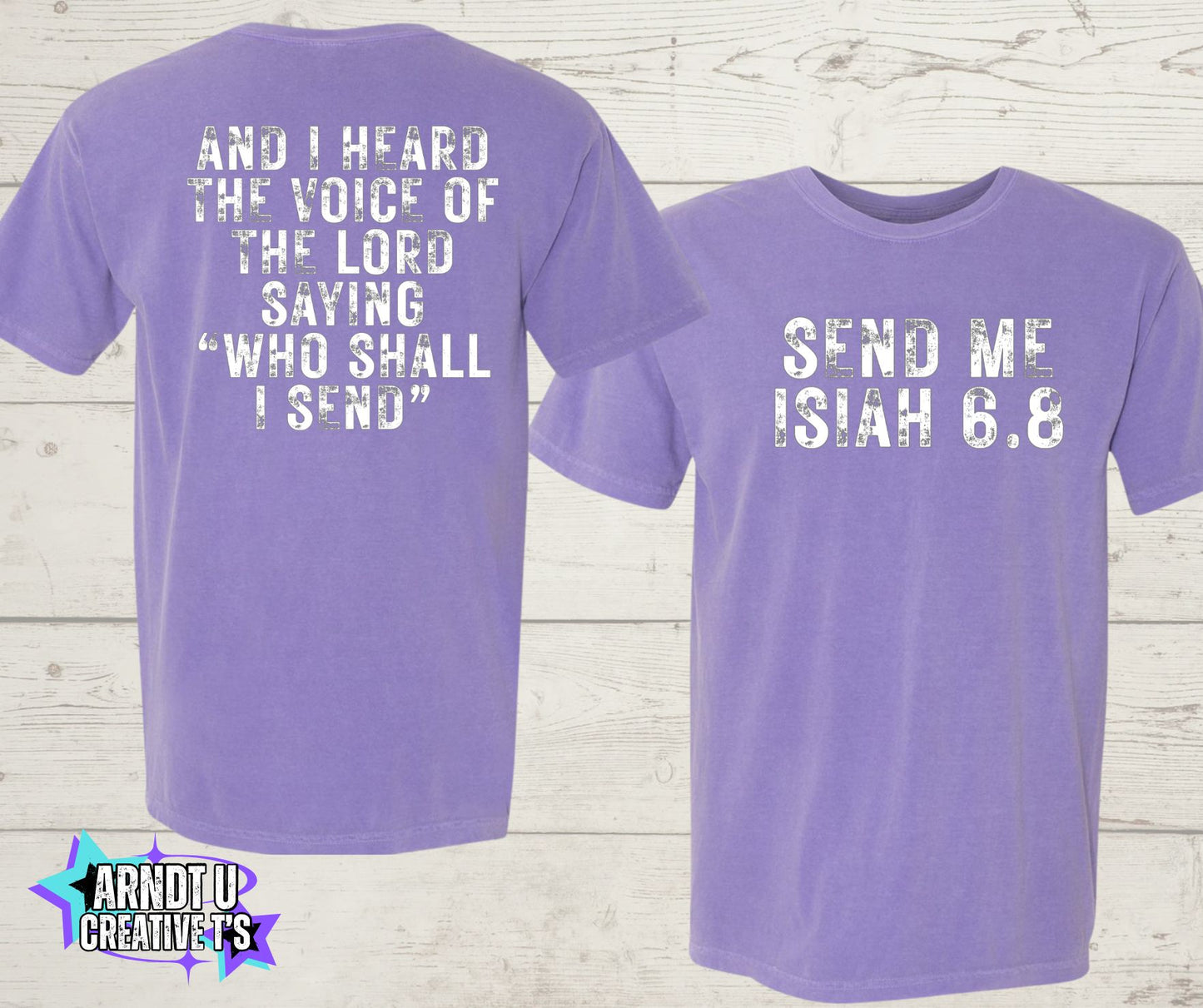 And I Heard a Voice Isiah 6.8
