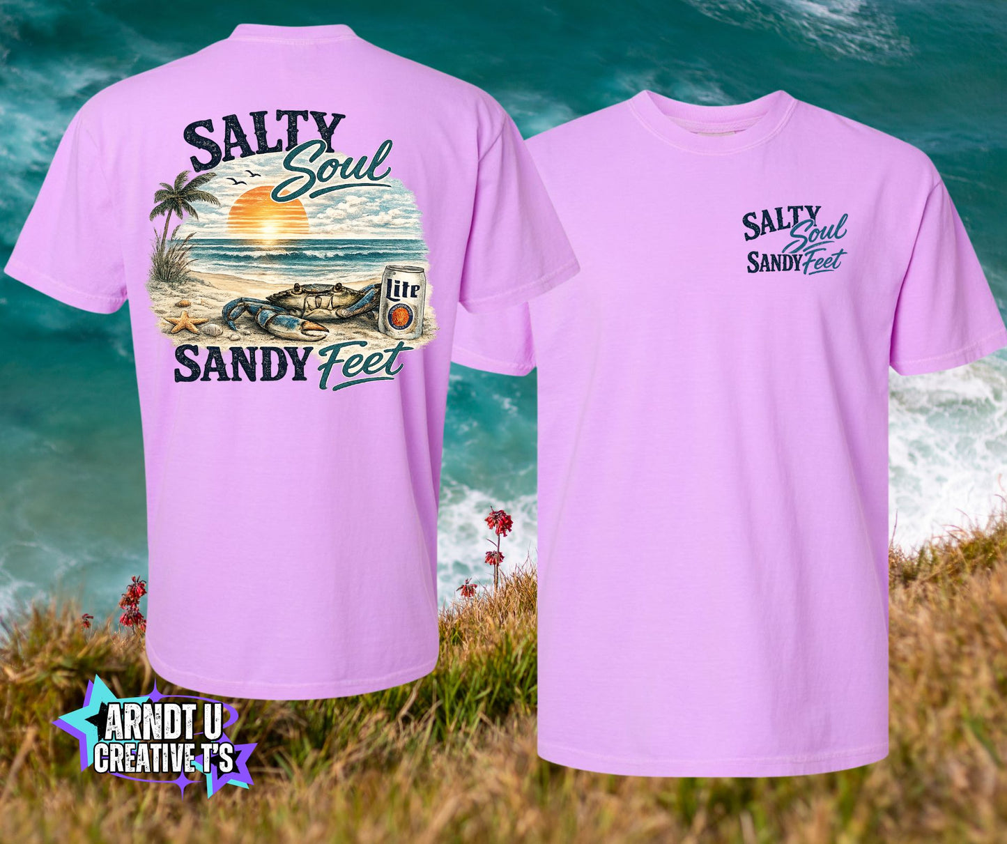 Salty Soul Sandy Feet Crabby With a ML