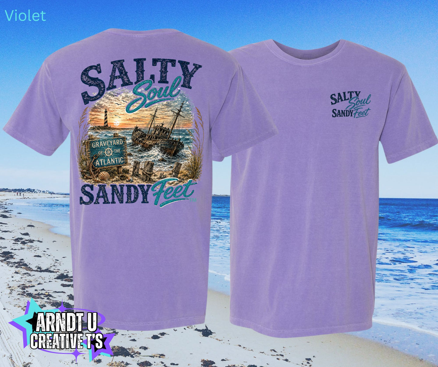 Salty Soul Sandy Feet Atlantic Graveyard