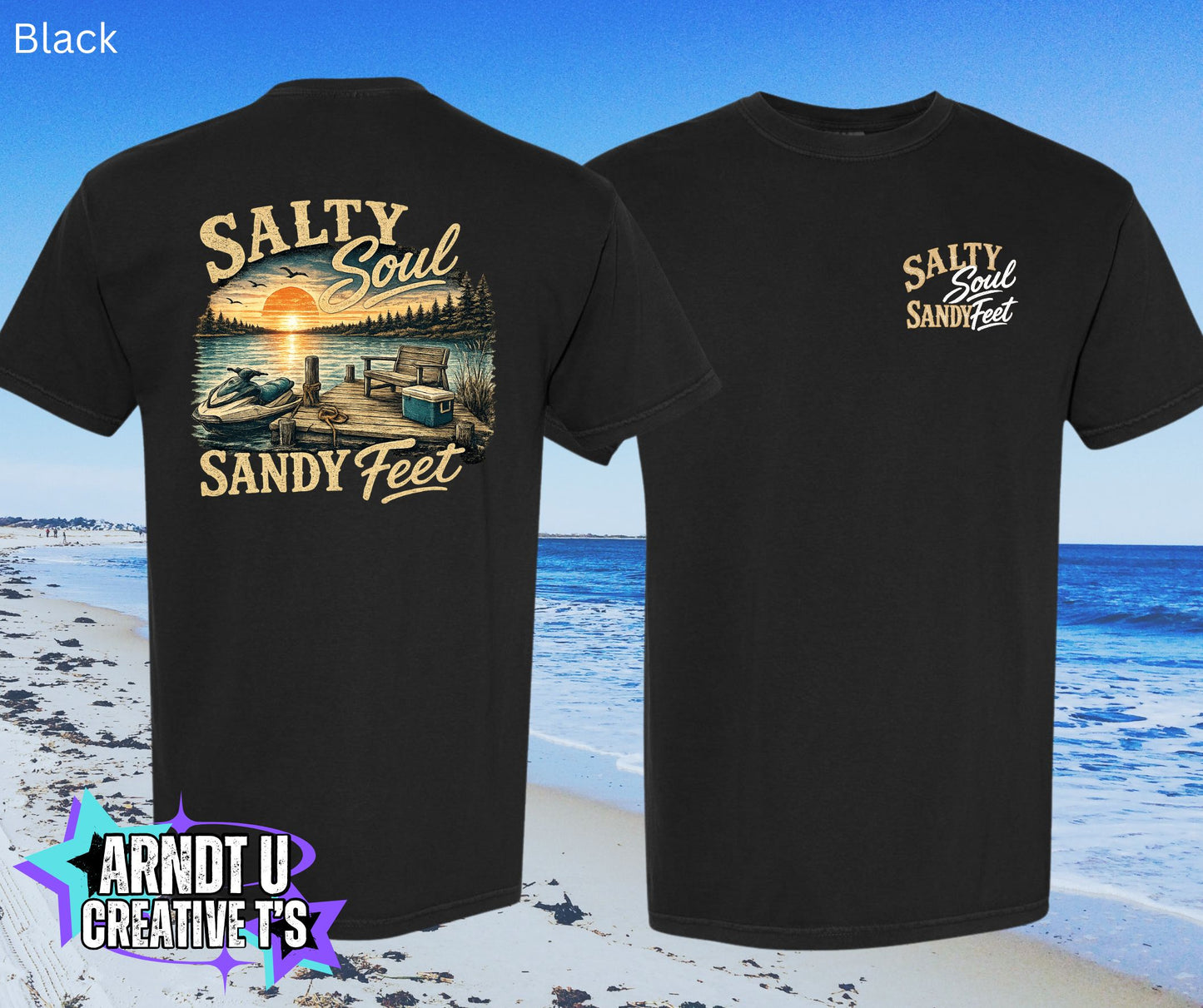 Salty Soul Sandy Feet Jet Ski Docked