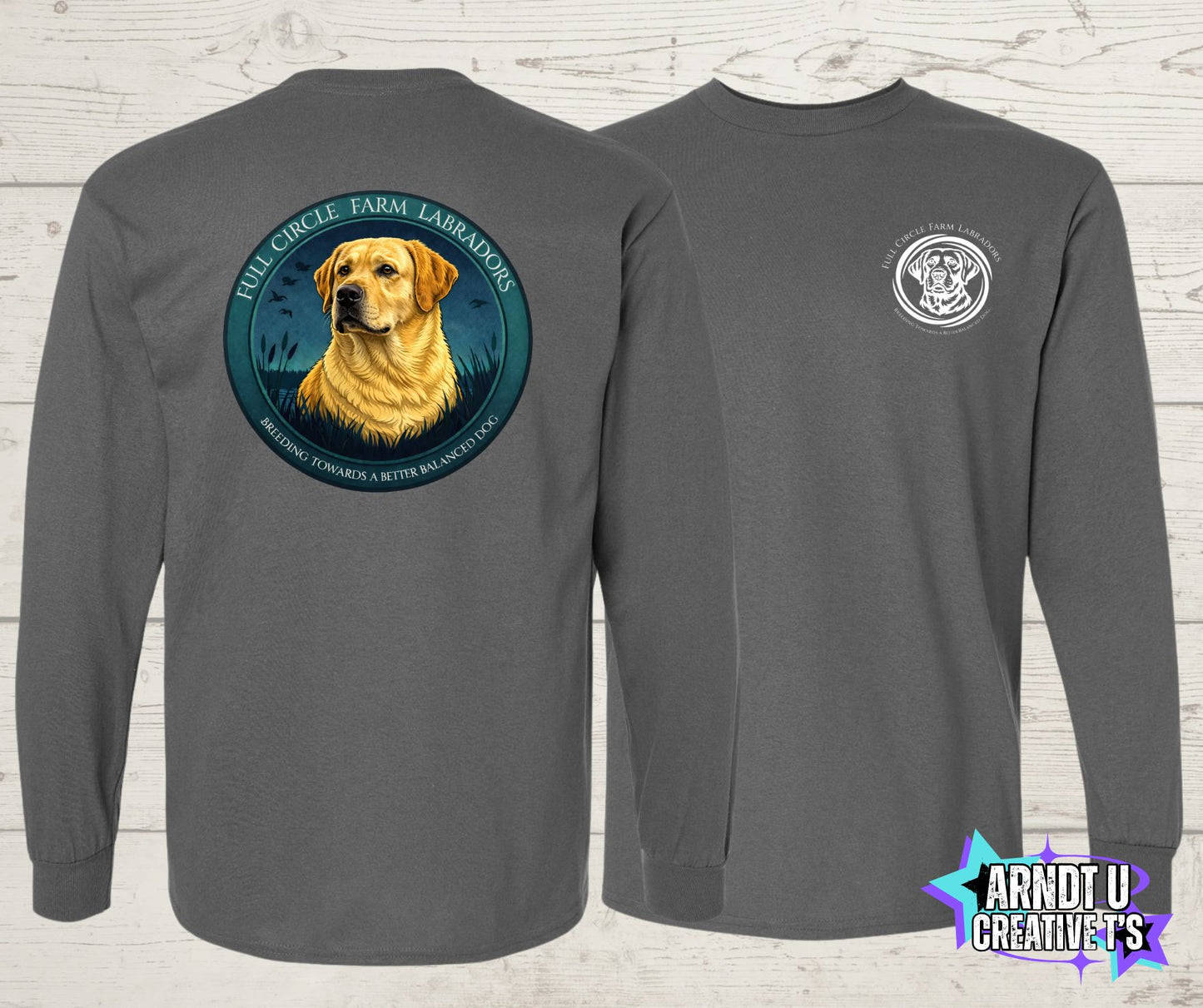 Full Circle Labradors Yellow Lab Long Sleeve