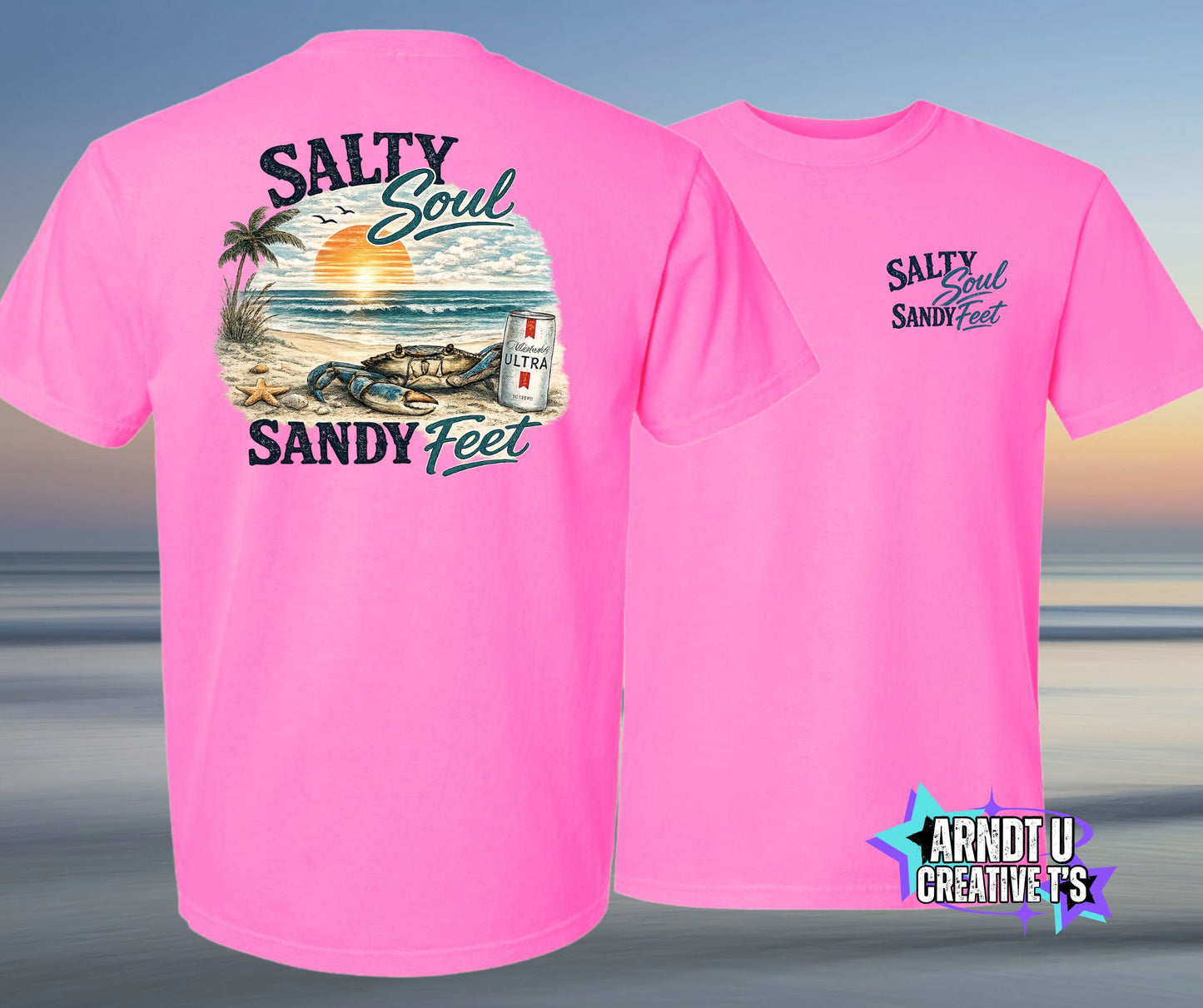 Salty Soul Sandy Feet Crabby with a MU